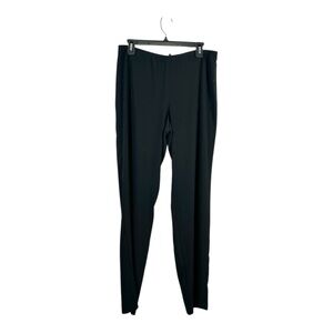 Eileen Fisher Black Pull-On Pants